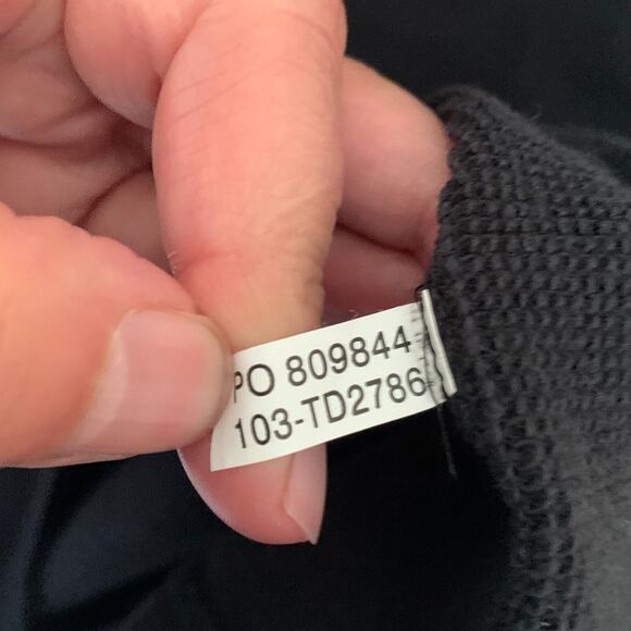 Tommy Bahama Reversible Black Flipsider 1/4 Zip Pullover Sweatshirt Size Medium - Picture 11 of 12